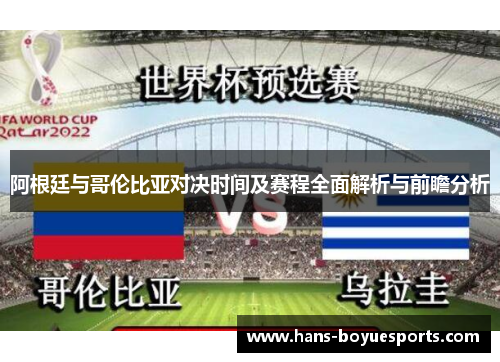 阿根廷与哥伦比亚对决时间及赛程全面解析与前瞻分析 阿根廷与哥伦比亚对决时间及赛程全面解析与前瞻分析